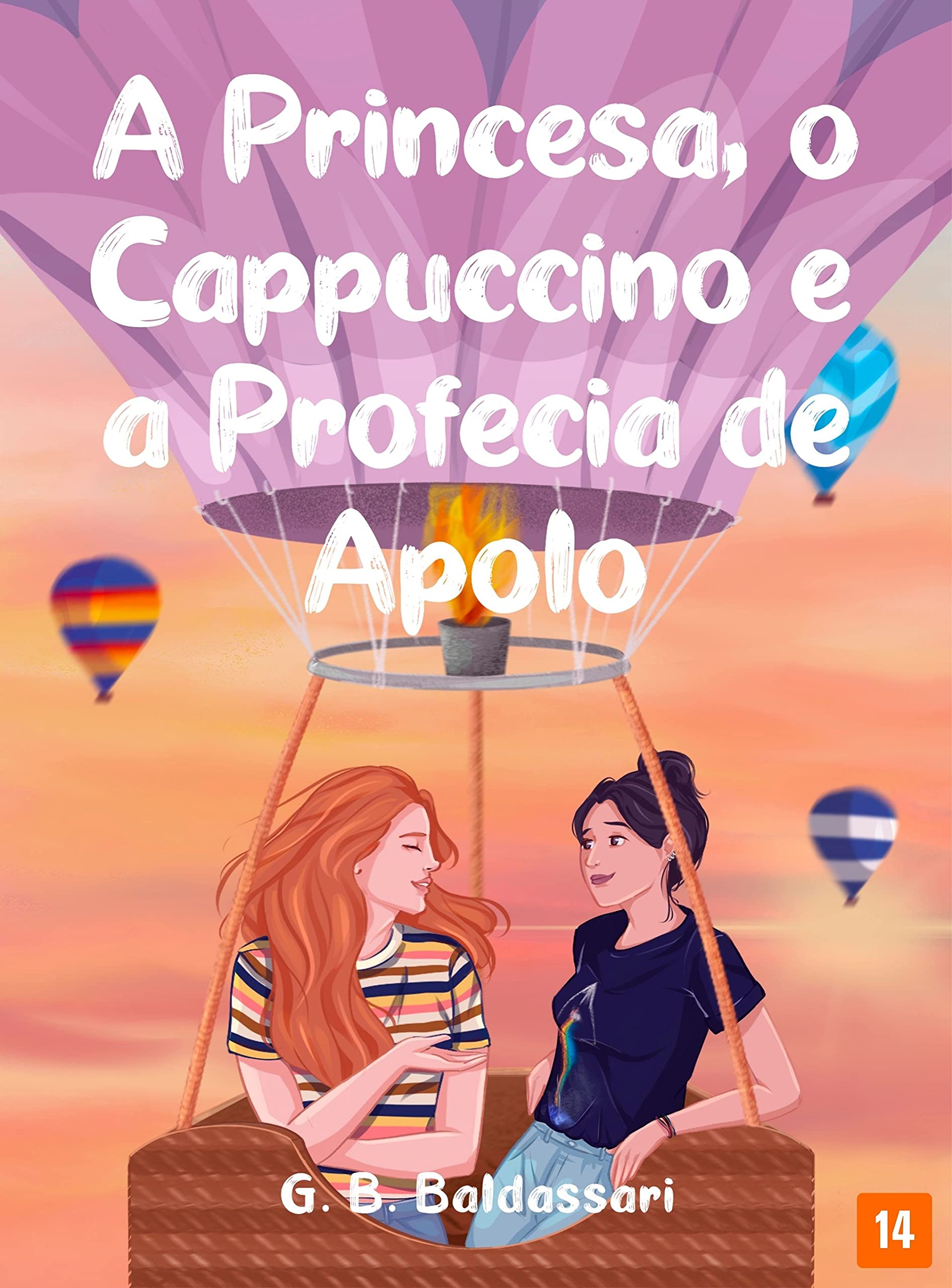 A Princesa, o cappuccino e a profecia de Apolo book cover