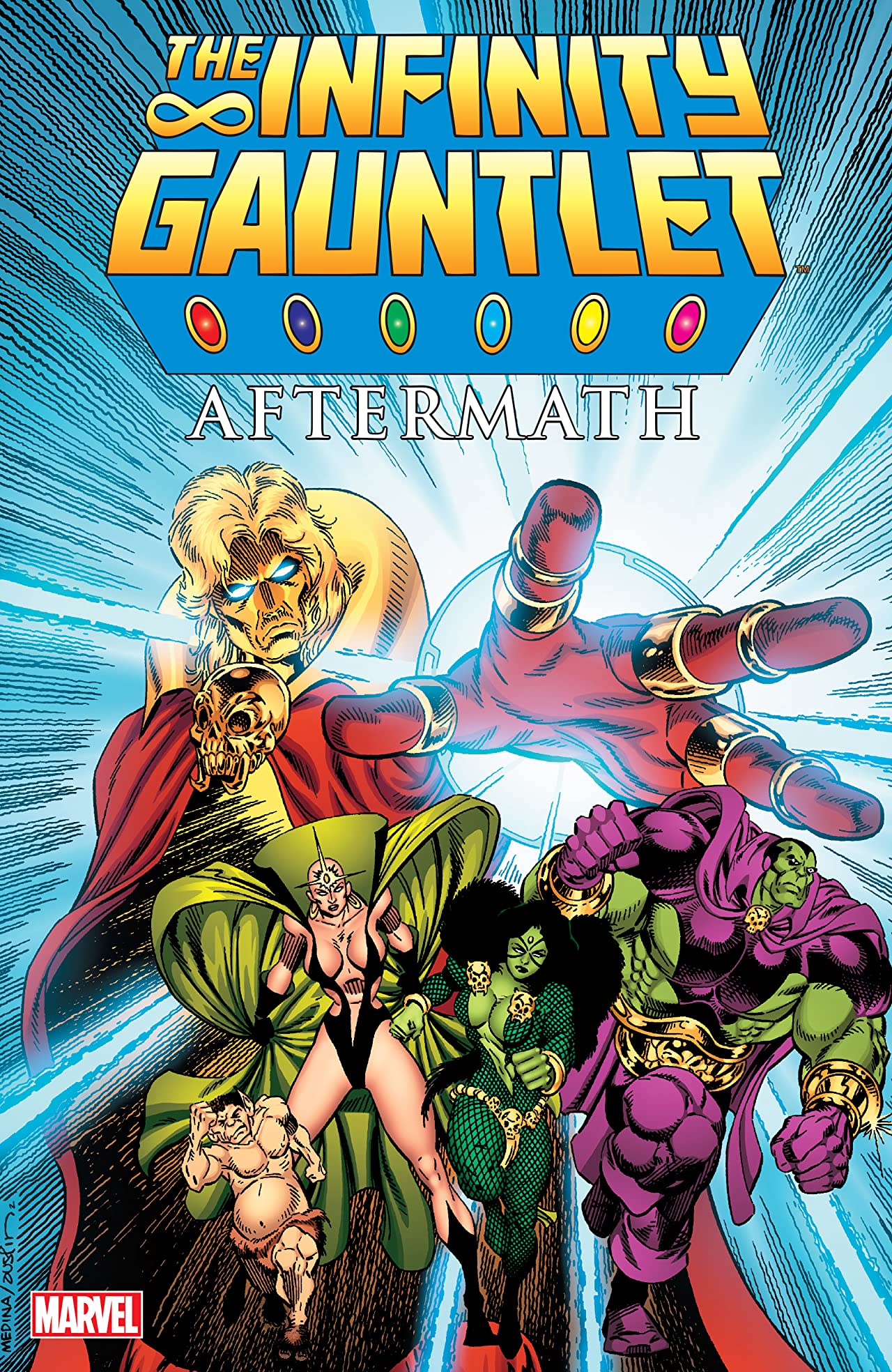 アメコミ・英語　INFINITY GAUNTLET AFTERMATH The Infinity Gauntlet Aftermath by Jim Starlin | Goodreads