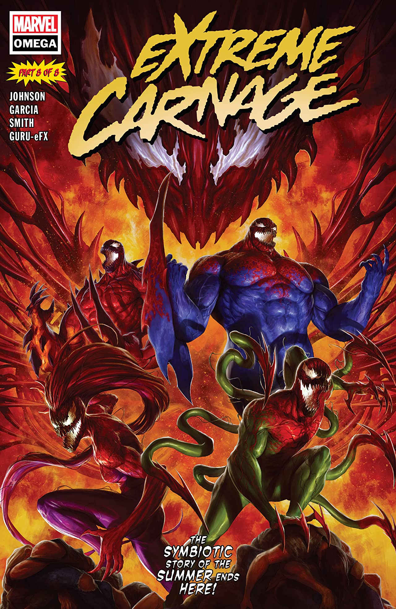 Extreme Carnage book cover 1