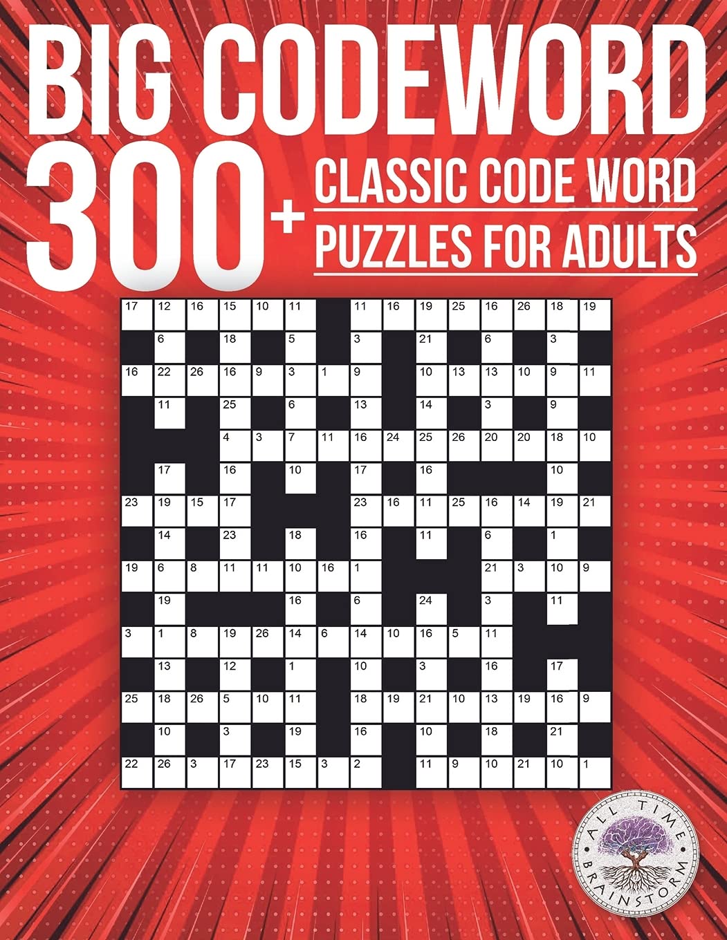 Big Codeword 300 Classic Code Word Puzzles For Adults by All Time