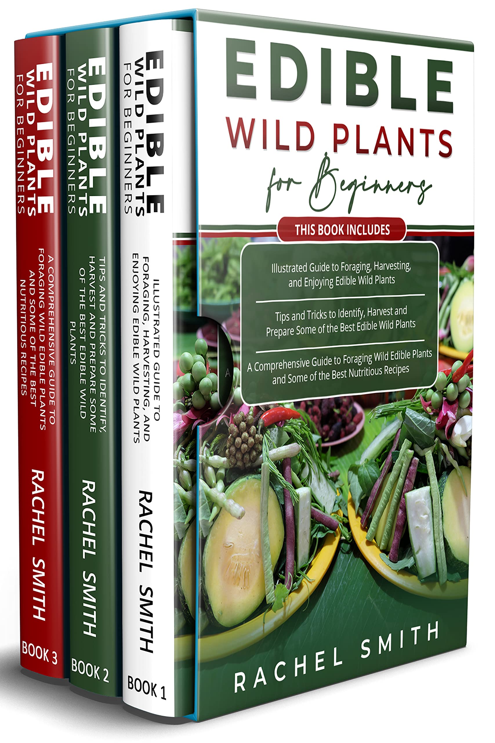 Edible Wild Plants for Beginners: 3 in 1- Illustrated Guide to Foraging ...