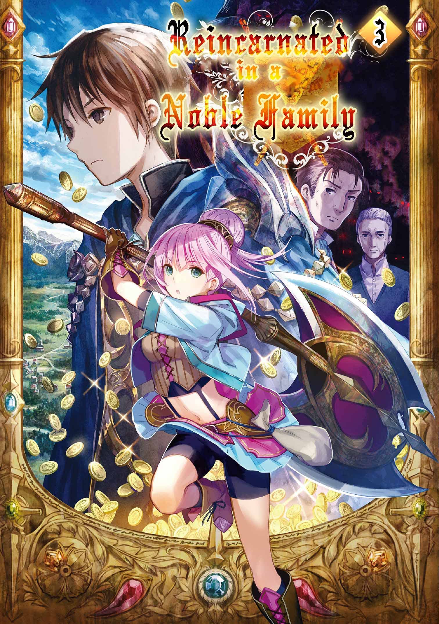 Reincarnated in a Noble Family Isekai manga Volume 3 by Colette T