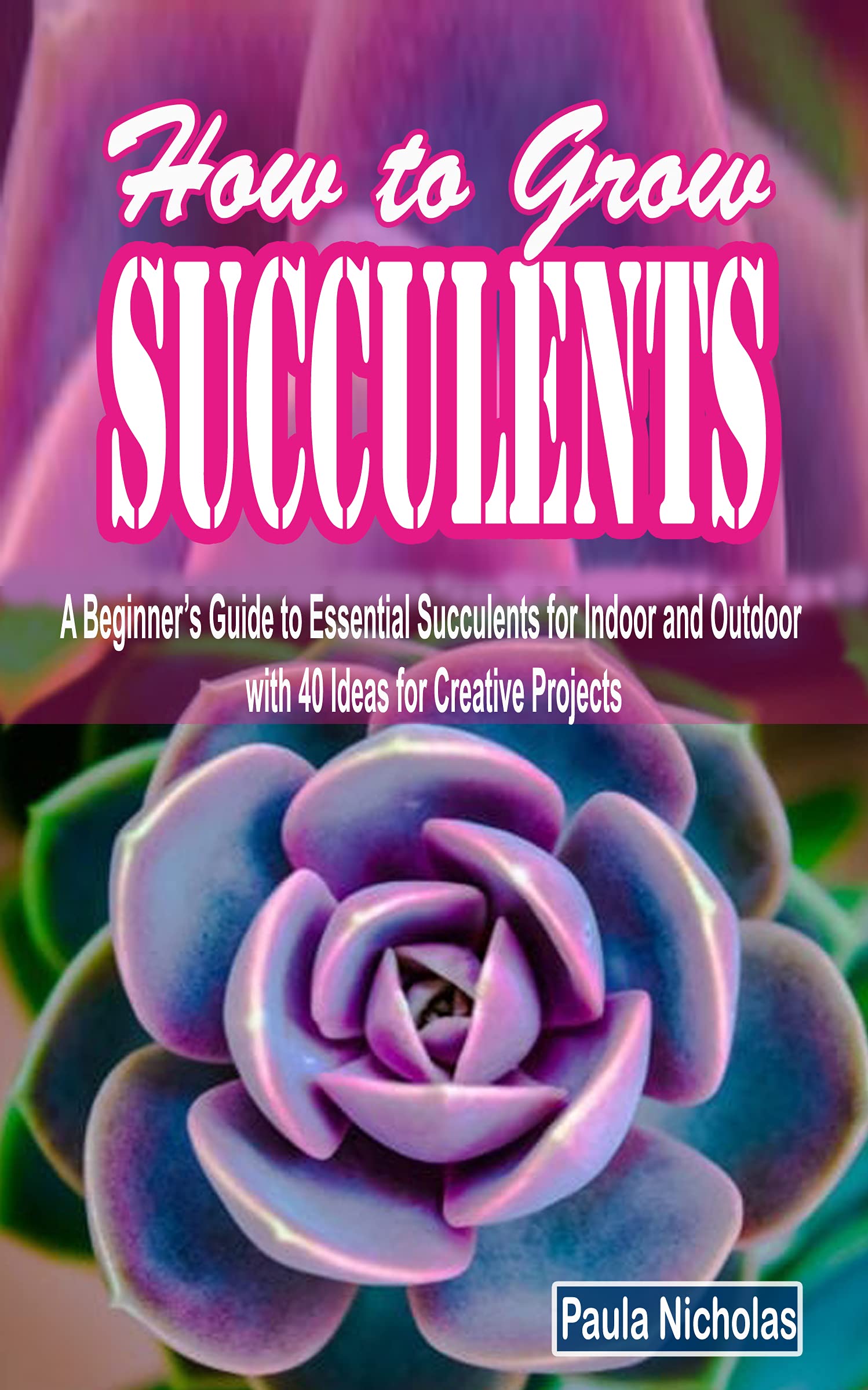 HOW TO GROW SUCCULENTS A Beginner’s Guide to Essential Succulents for
