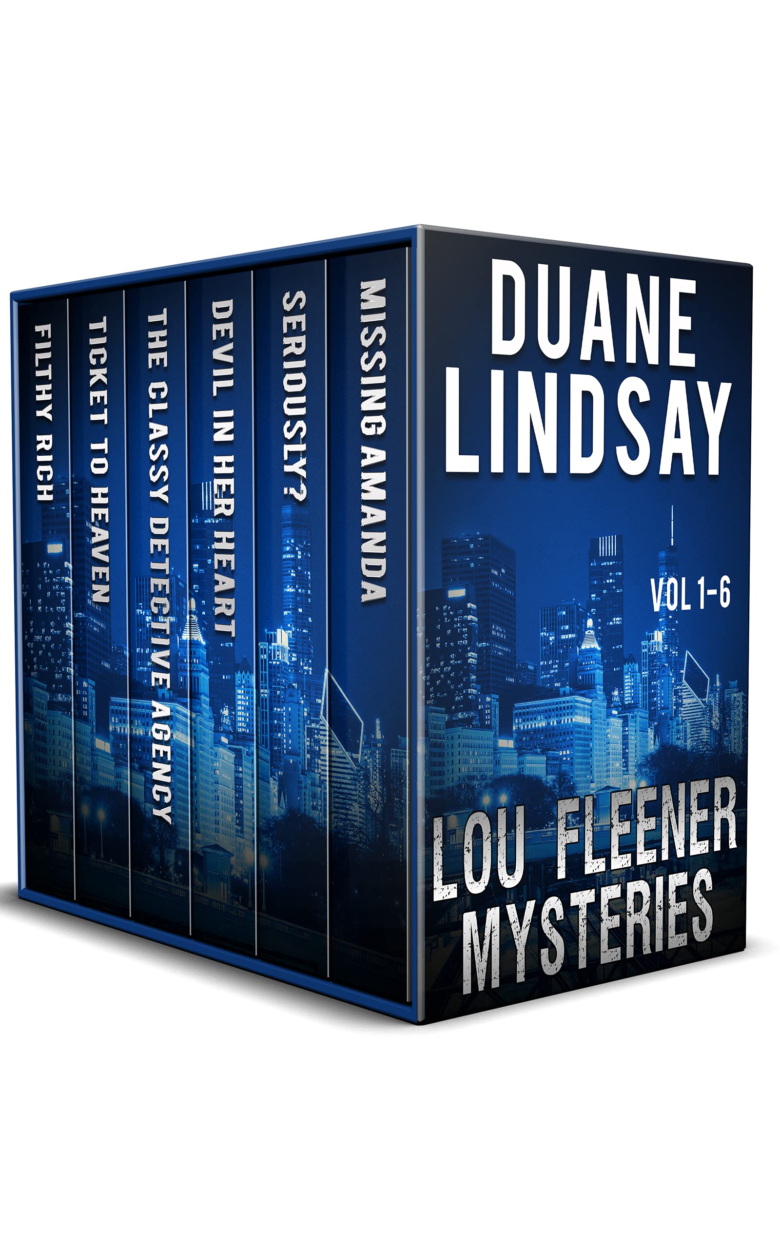The Lou Fleener Private Eye Series: Books 1-6