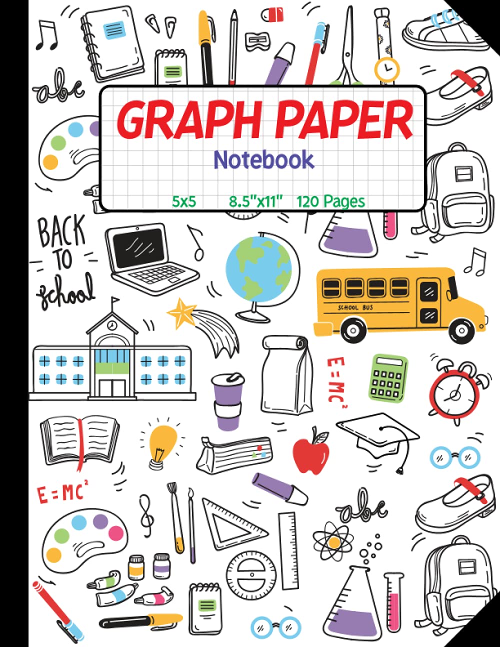 Graph Paper Notebook Large Simple Graph Paper Journal 120 Quad Ruled