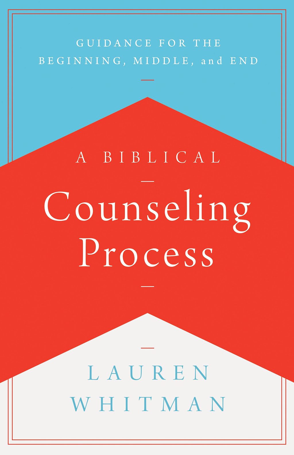 A Biblical Counseling Process: Guidance for the Beginning, Middle, and End