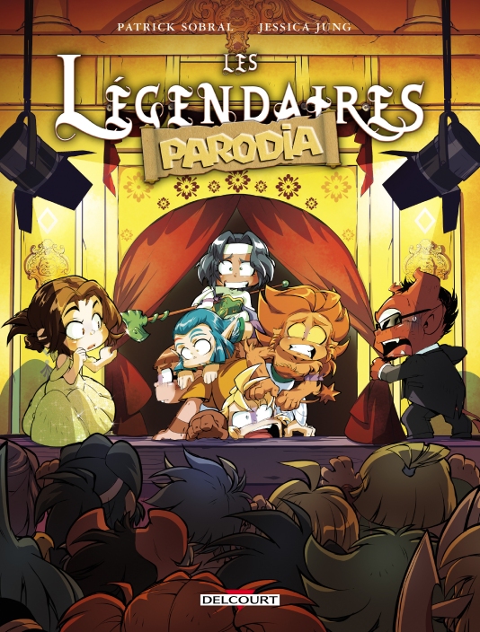 Les Légendaires - Parodia book cover 2