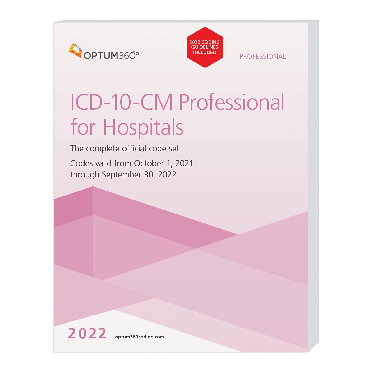 2022 ICD10CM Professional for Hospitals with Guidelines by Optum360