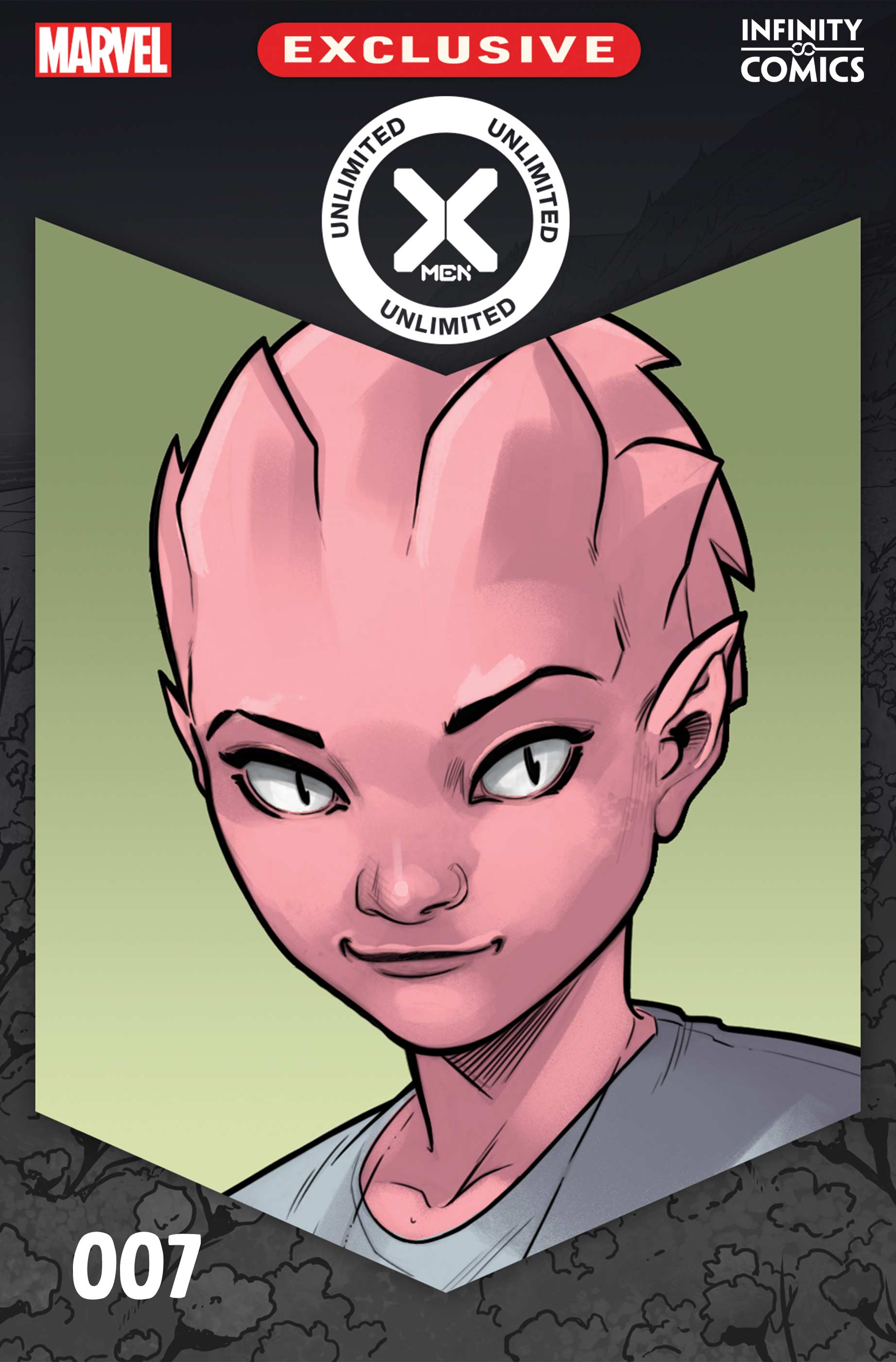 X-Men Unlimited Infinity Comic book cover 2