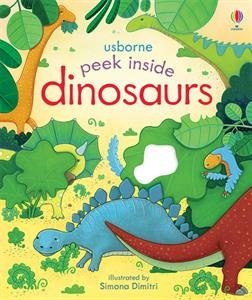 Peek Inside Dinosaurs book cover