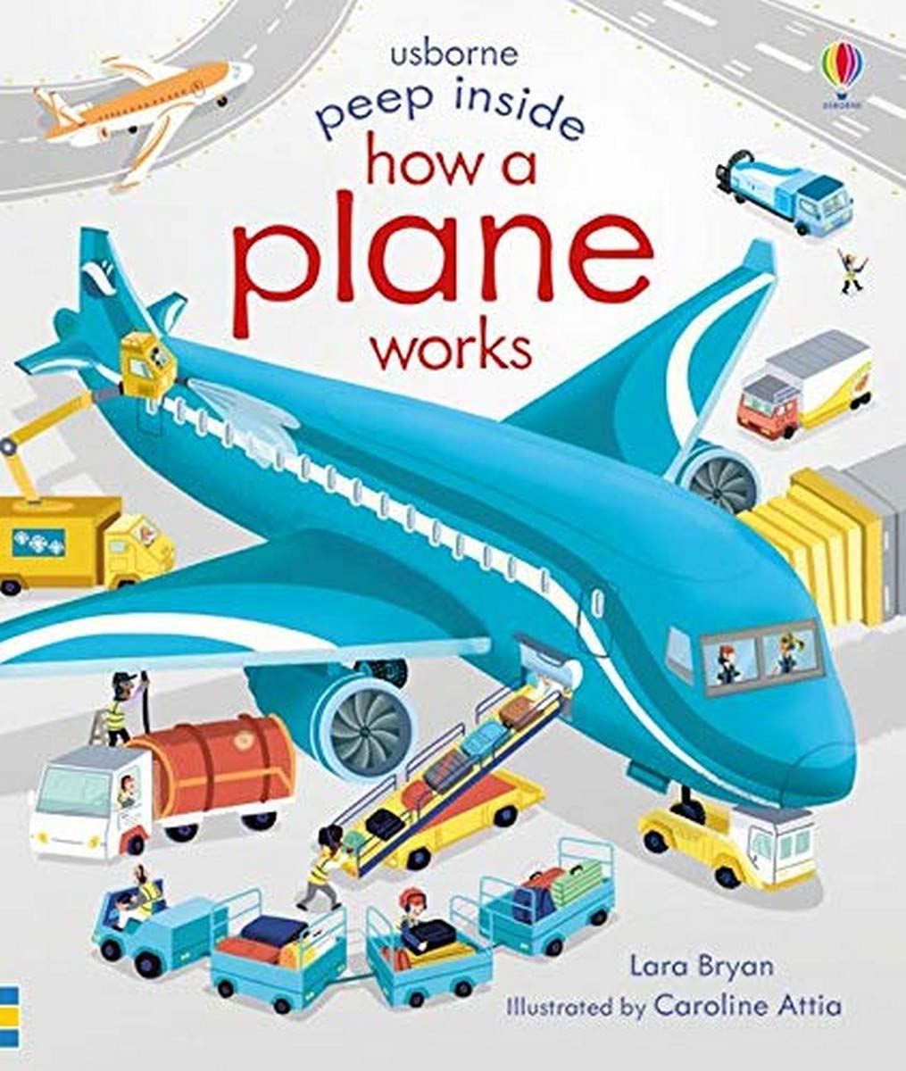 Peep Inside How a Plane Works book cover