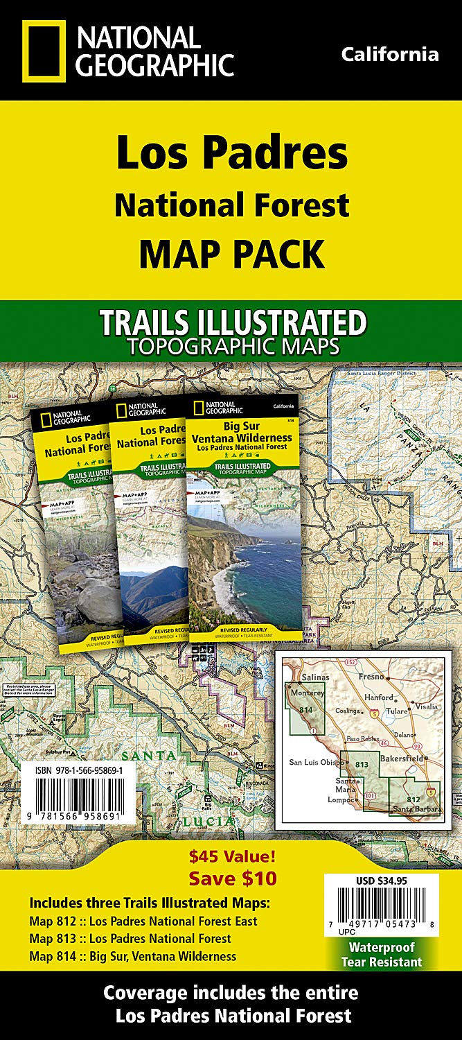 Los Padres National Forest [Map Pack Bundle] by National Geographic Maps Goodreads
