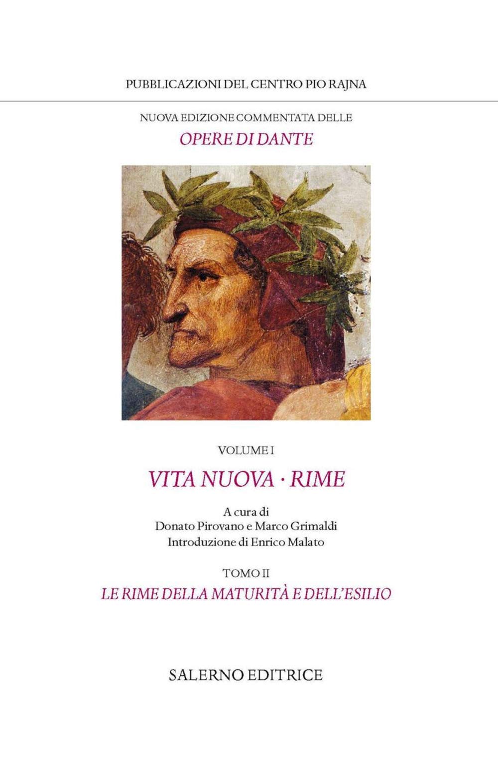 NECOD - Nuova Edizione Commentata delle Opere di Dante book cover 2