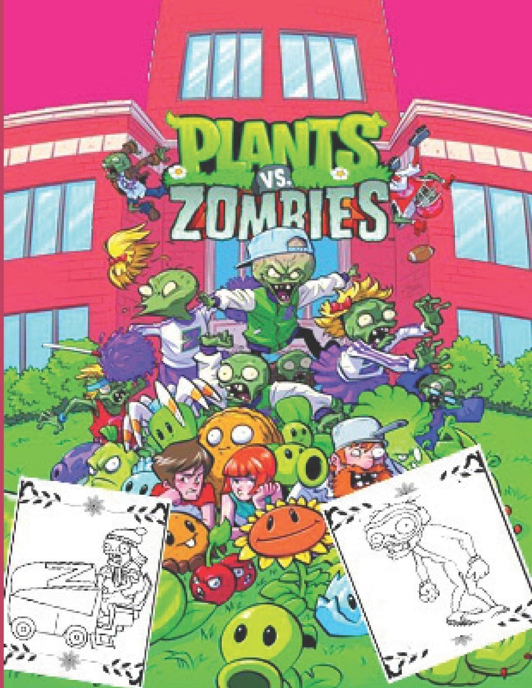 Plants vs Zombies: Great Coloring Book for Kids by Coloring Rocky ...