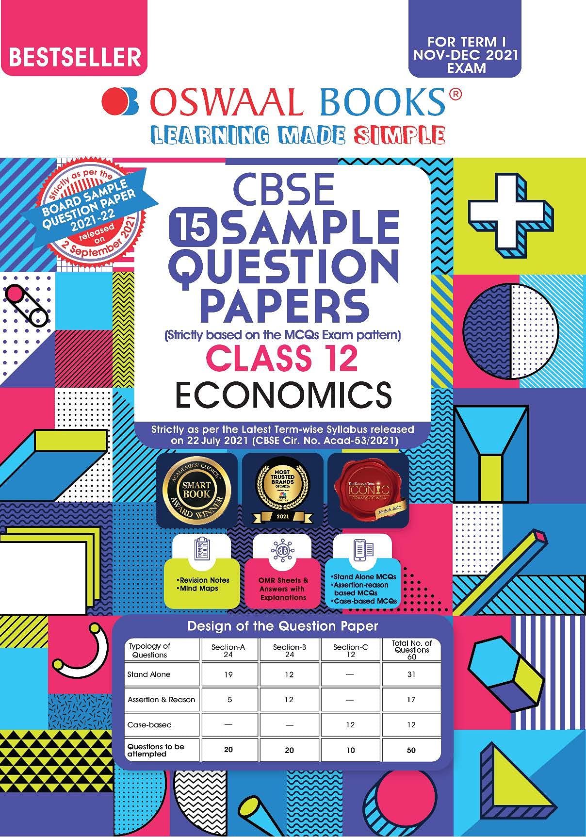 Oswaal CBSE Sample Question Paper Class 12 Economics Book by Oswaal ...