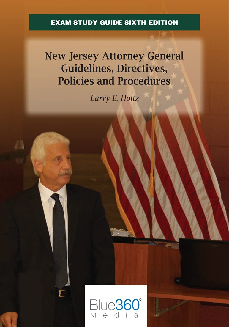New Jersey Exam Study Guide The New Jersey Attorney General Guidelines