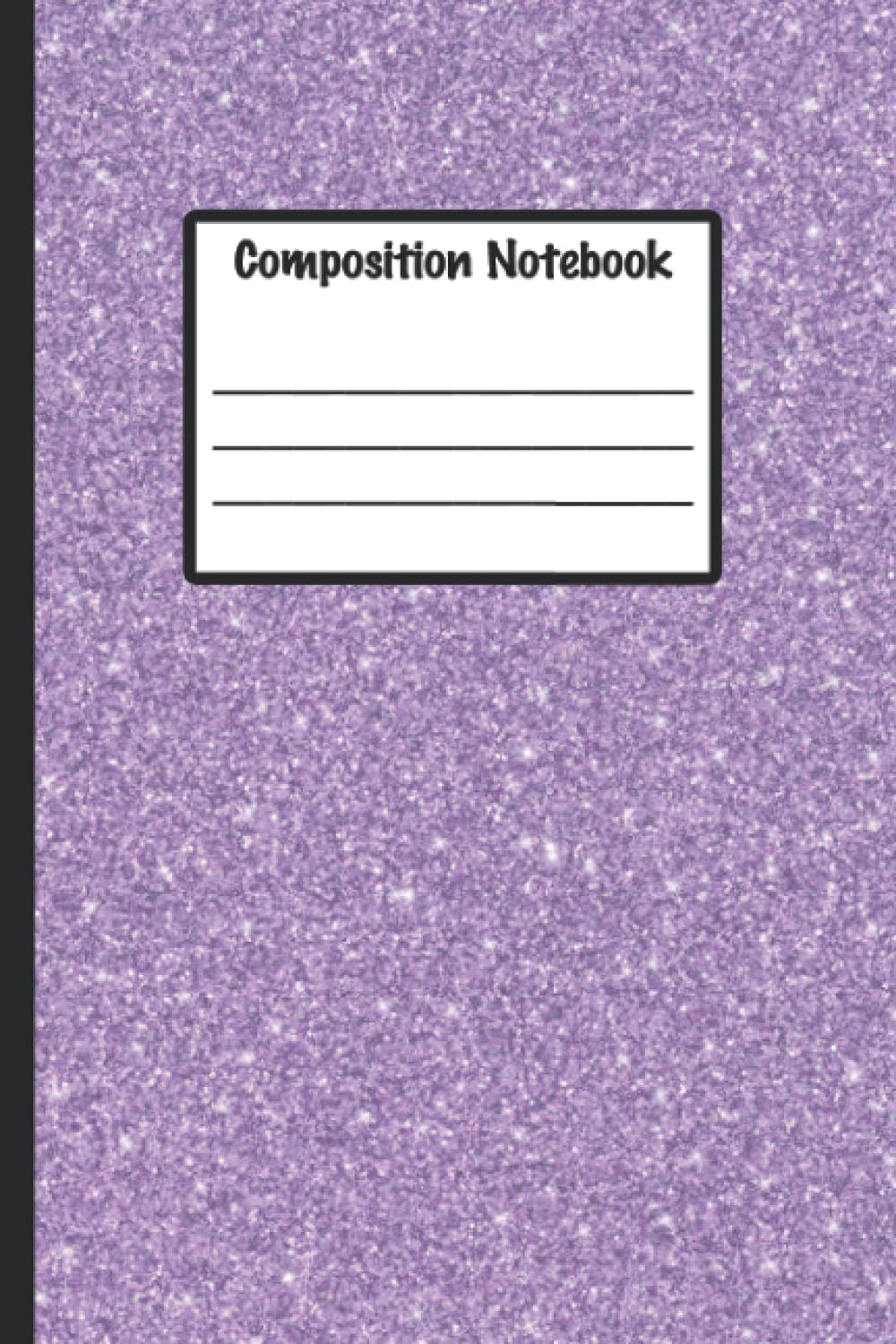 Light Purple Composition Book Wide Ruled Lined Notebook / Journal Notebook/workbook for girls