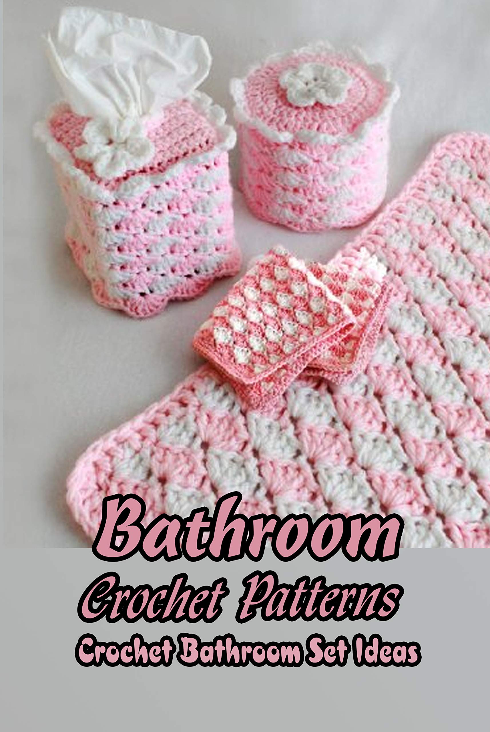 Bathroom Crochet Patterns Crochet Bathroom Set Ideas Gift for Mom by