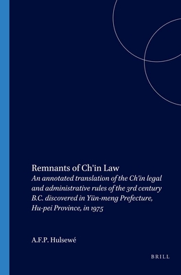 Remnants of Ch'in Law book cover