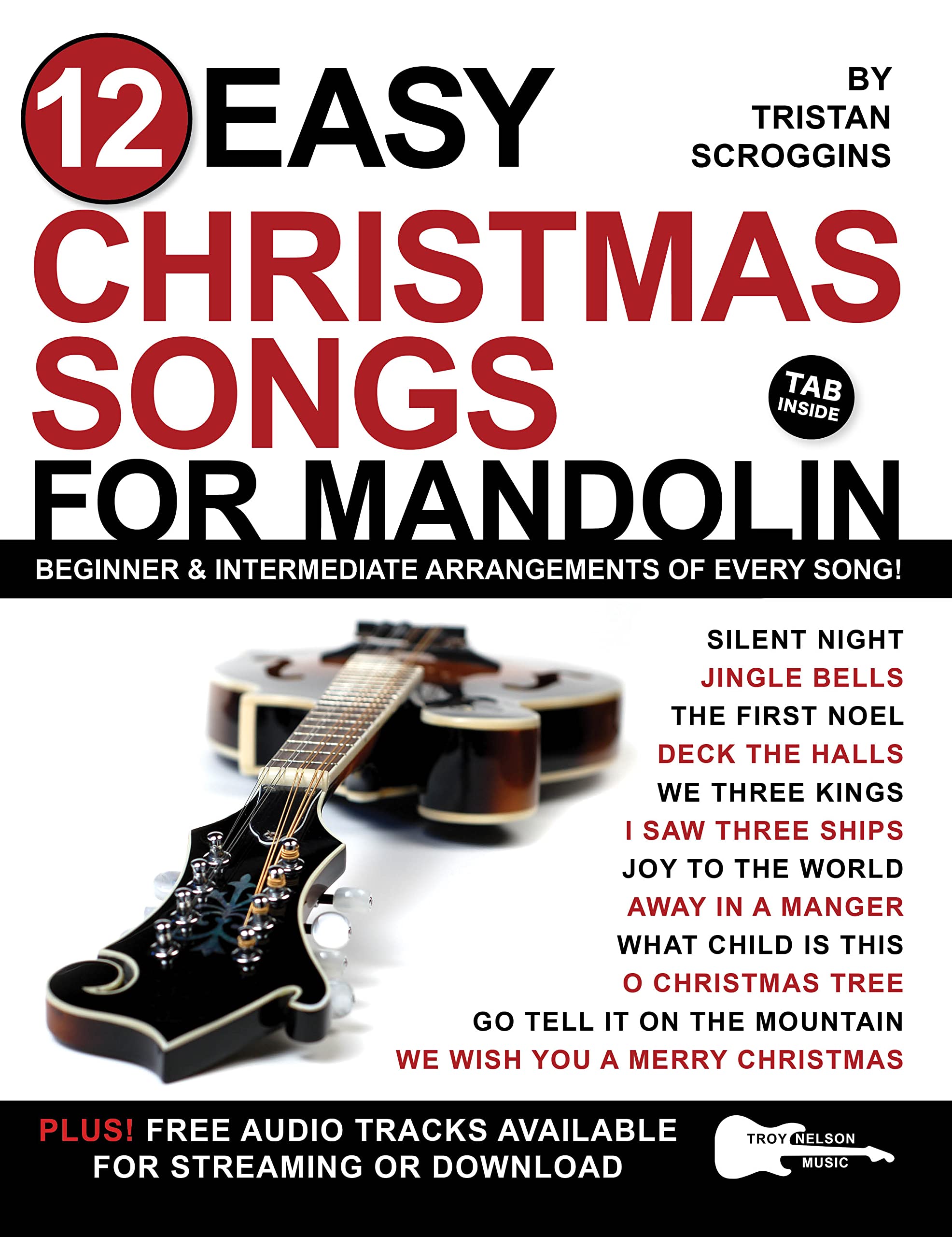 12 Easy Christmas Songs for Mandolin Beginner and Intermediate