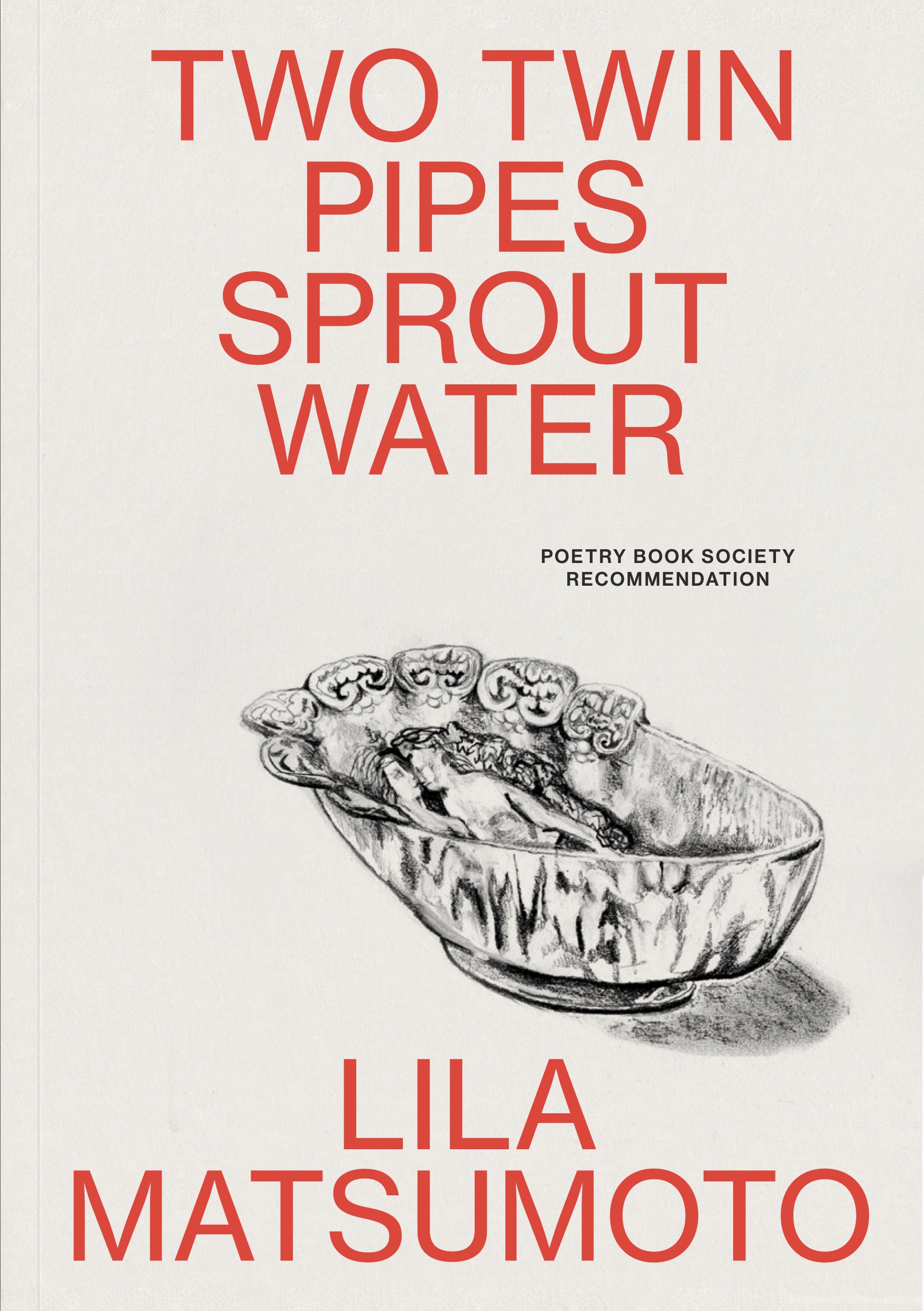 Two Twin Pipes Sprout Water