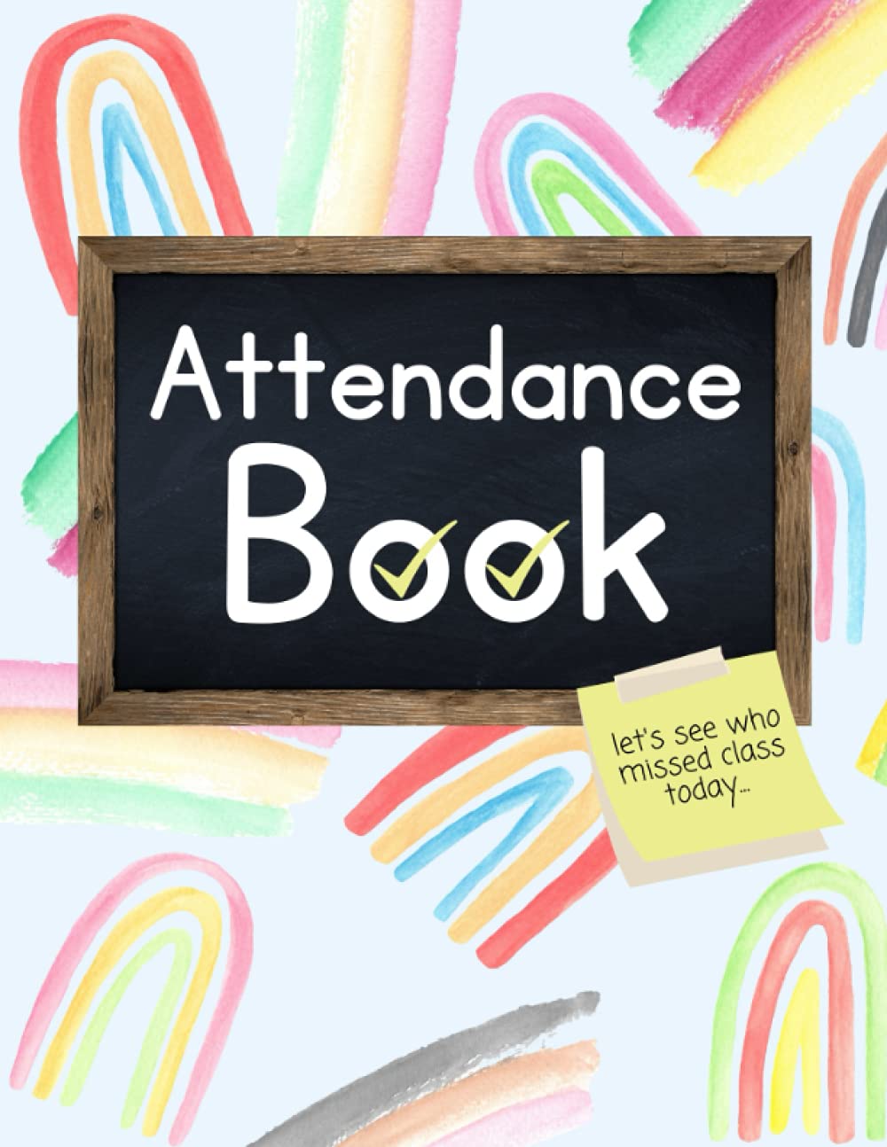 Teacher Attendance Book Classroom Attendance Record Book In School