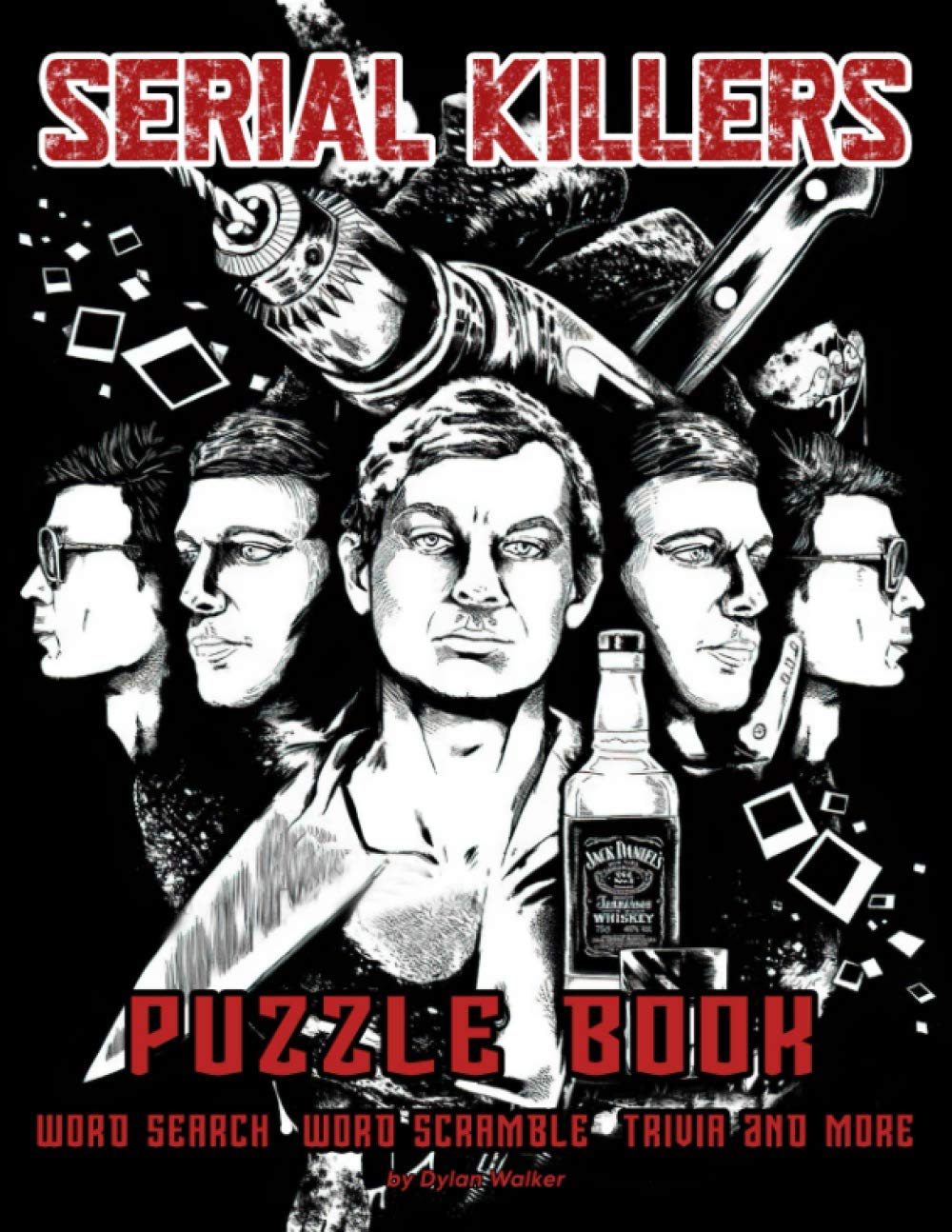 Serial Killers Puzzle Book A Wonderful Activity Book Featuring Word