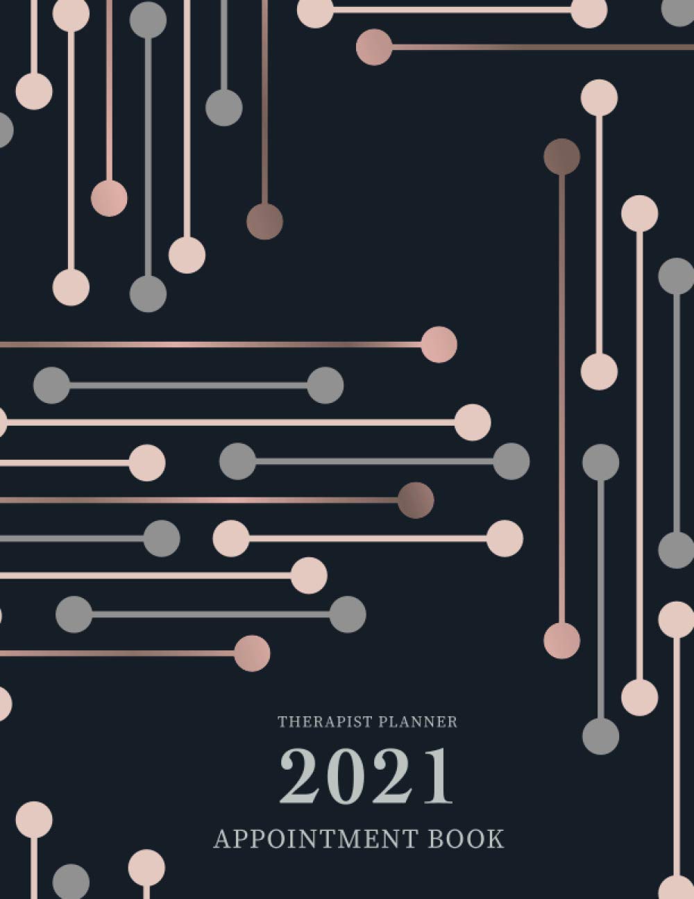 2021 Therapist Planner Appointment Book 2021 Monthly Calendar and