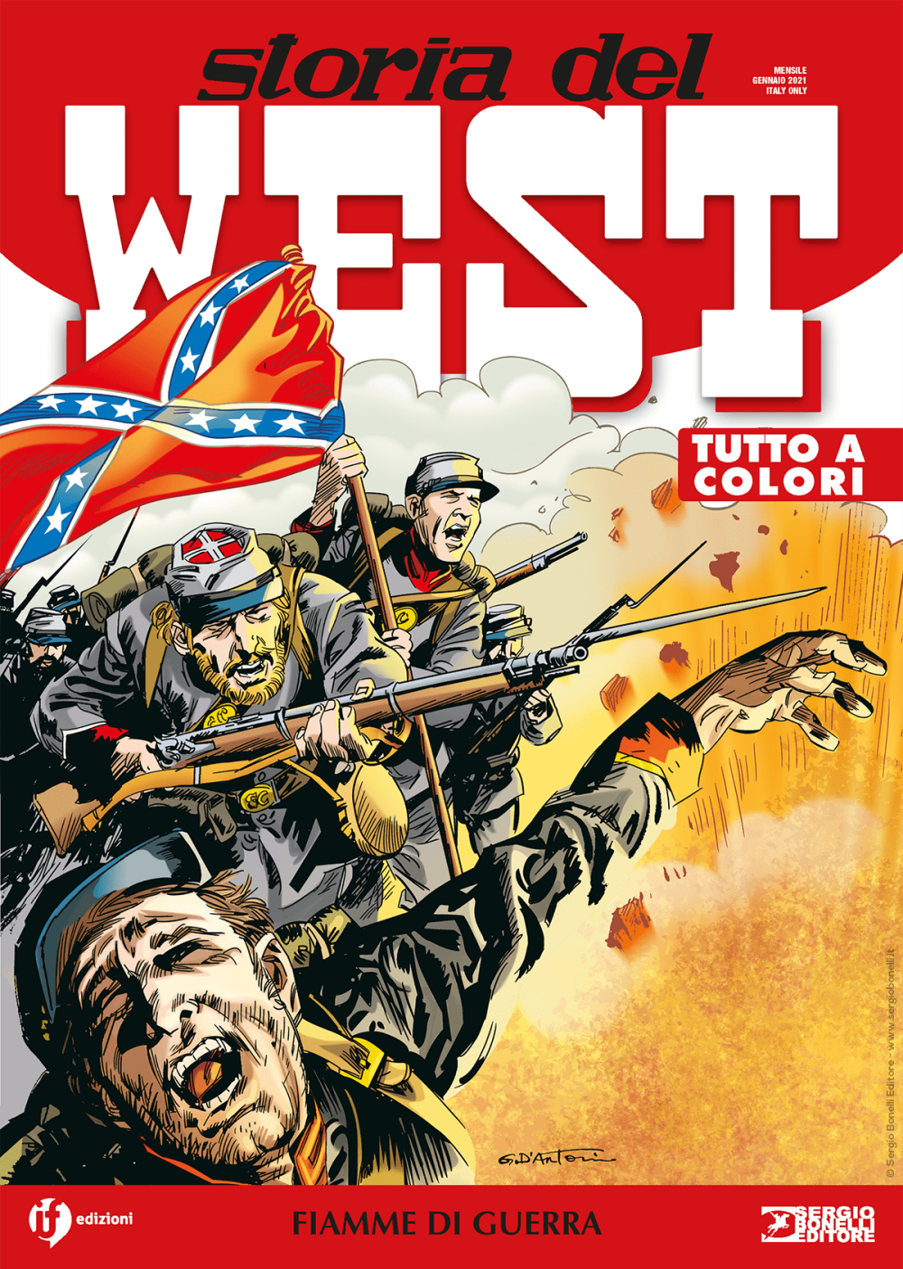 Storia del West n. 22: Fiamme di guerra