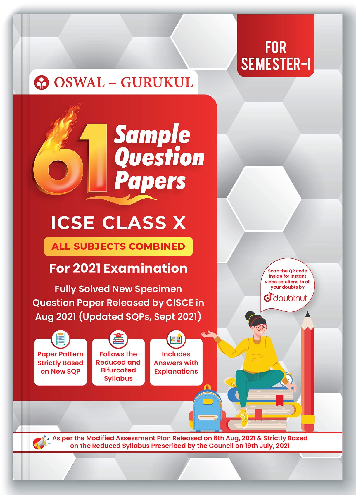 61 Sample Question Papers for ICSE Class 10 Semester I Exam 2021