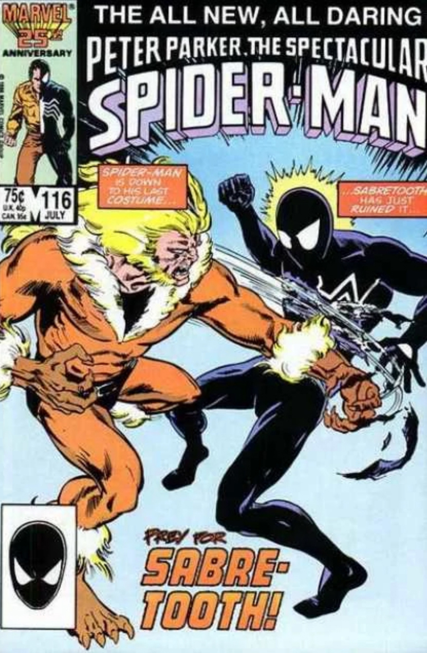 Peter Parker, The Spectacular Spider-Man (1976-1998) #116 book cover