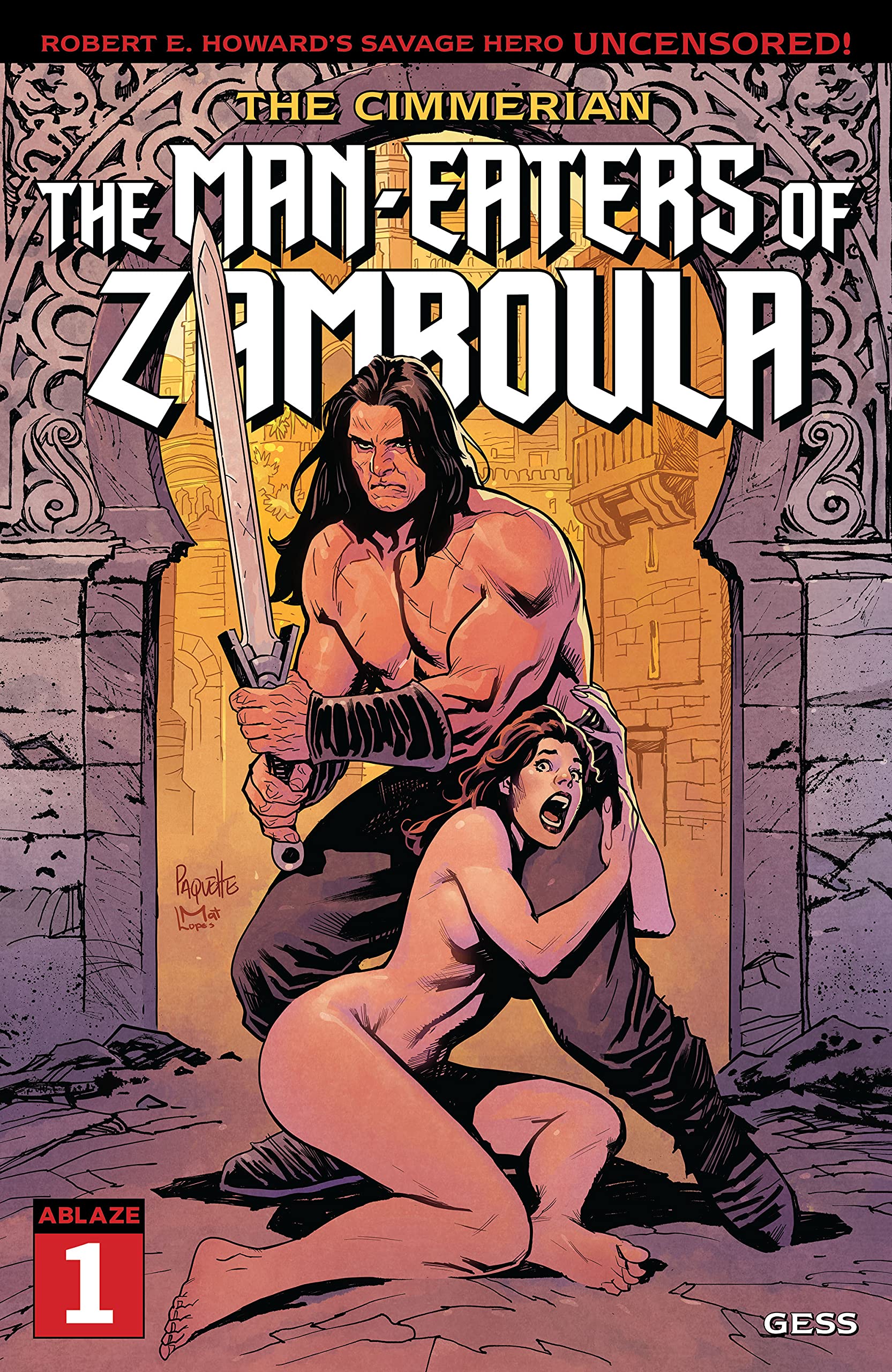 The Cimmerian: Man-Eaters of Zamboula #1
