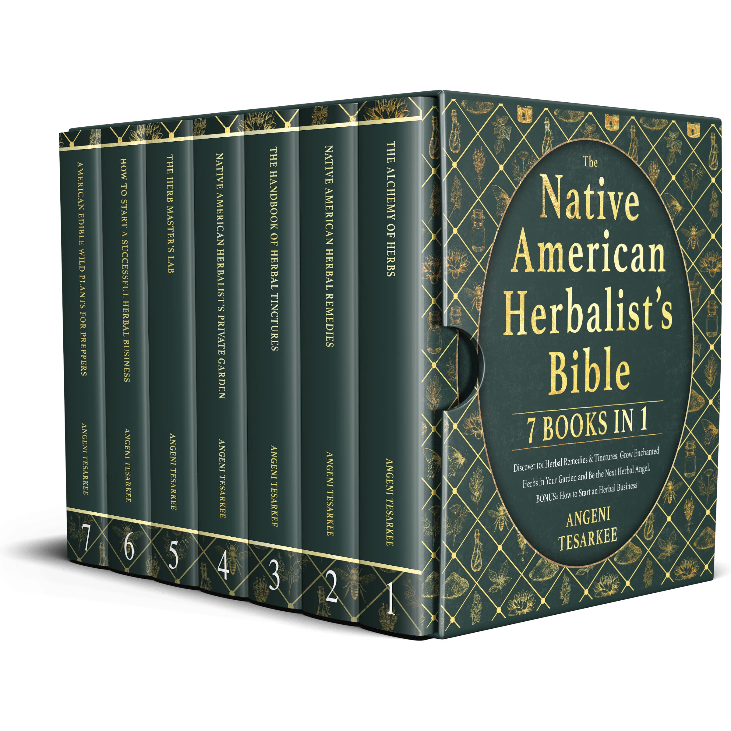 THE NATIVE AMERICAN HERBALIST’S BIBLE [7 BOOKS IN 1] Discover 101