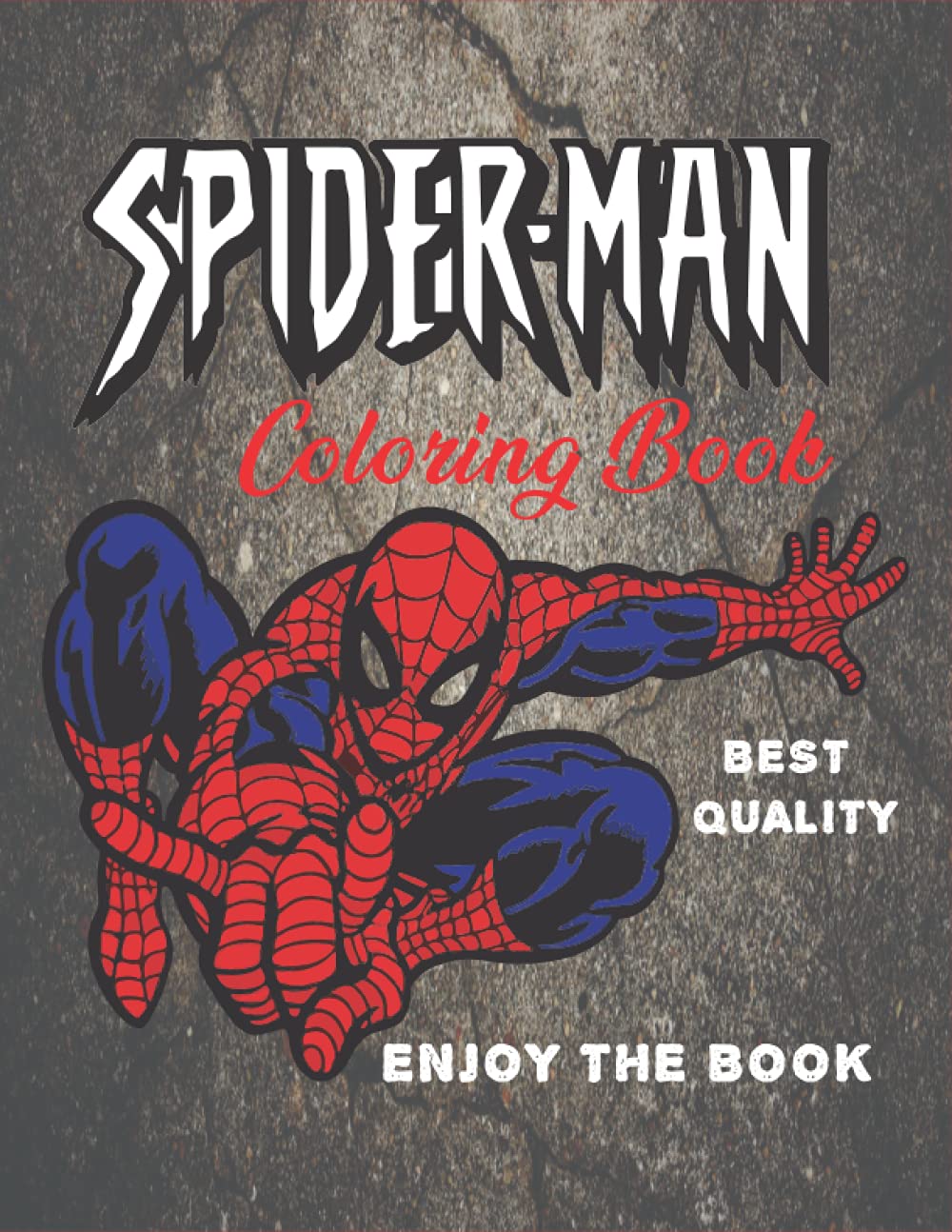 Spiderman Coloring Book: Spider-man for Boys &amp; Girls Great Coloring ...