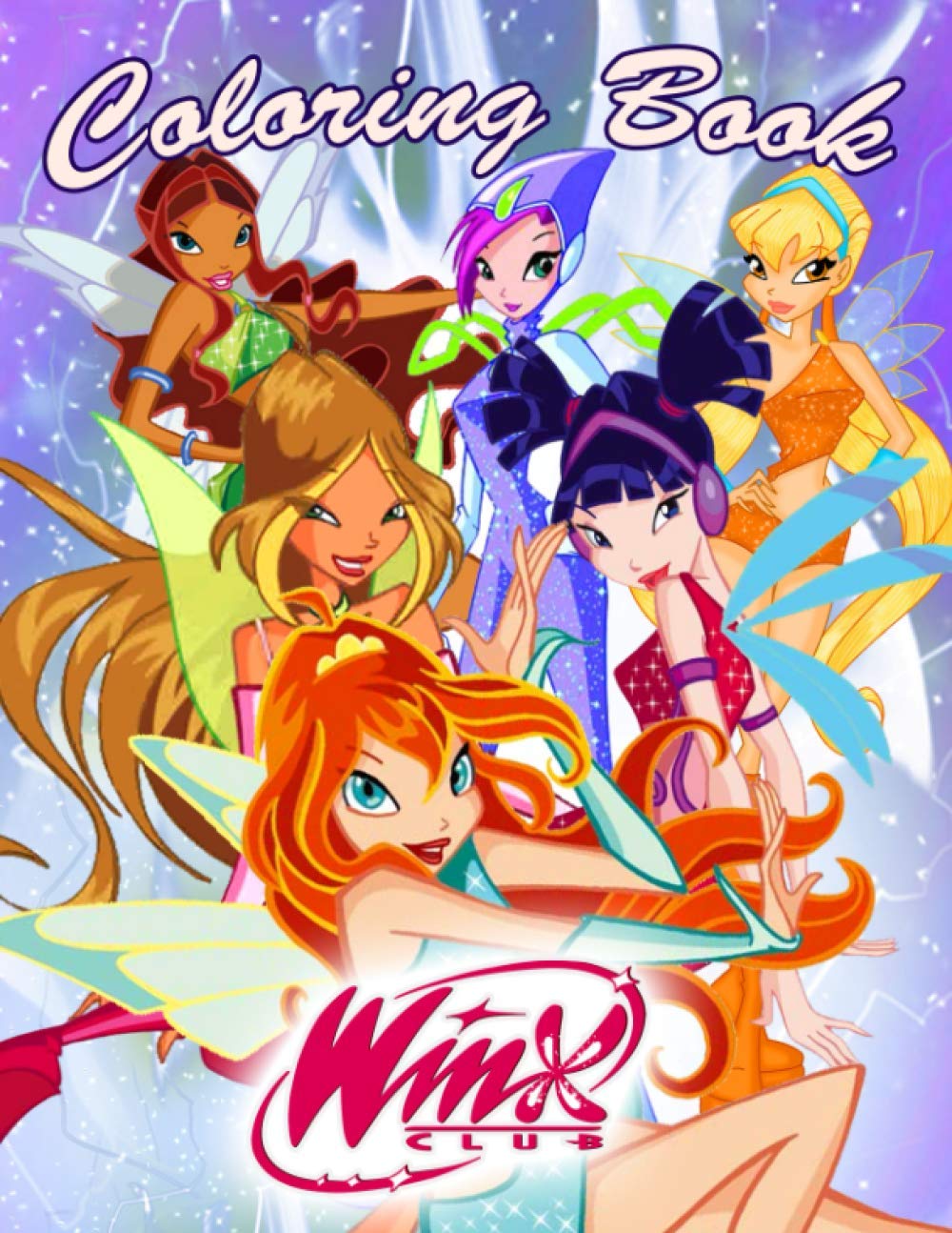 Winx Coloring Book: A Cool Coloring Book For Kids Which Has Unique ...