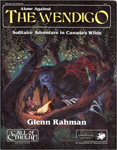Alone Against the Wendigo book cover