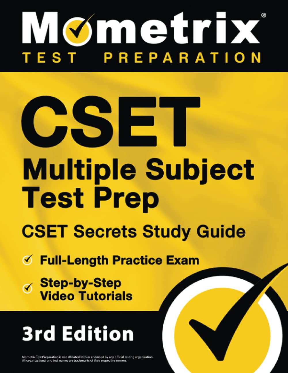CSET Multiple Subject Test Prep CSET Secrets Study Guide, FullLength
