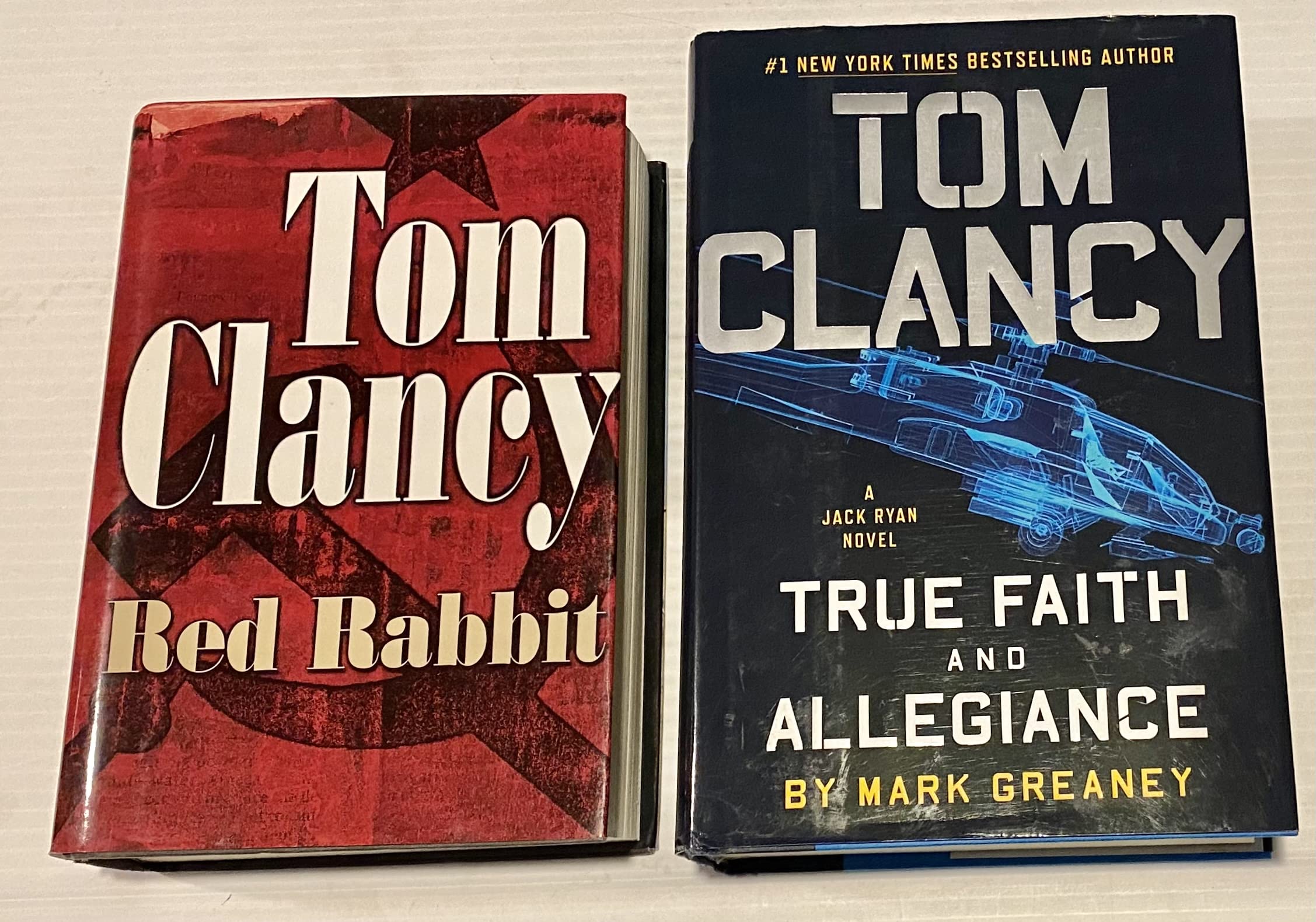 2 Tom Clancy Books! 1) Rainbow Six 2) The Teeth of the Tiger by Tom