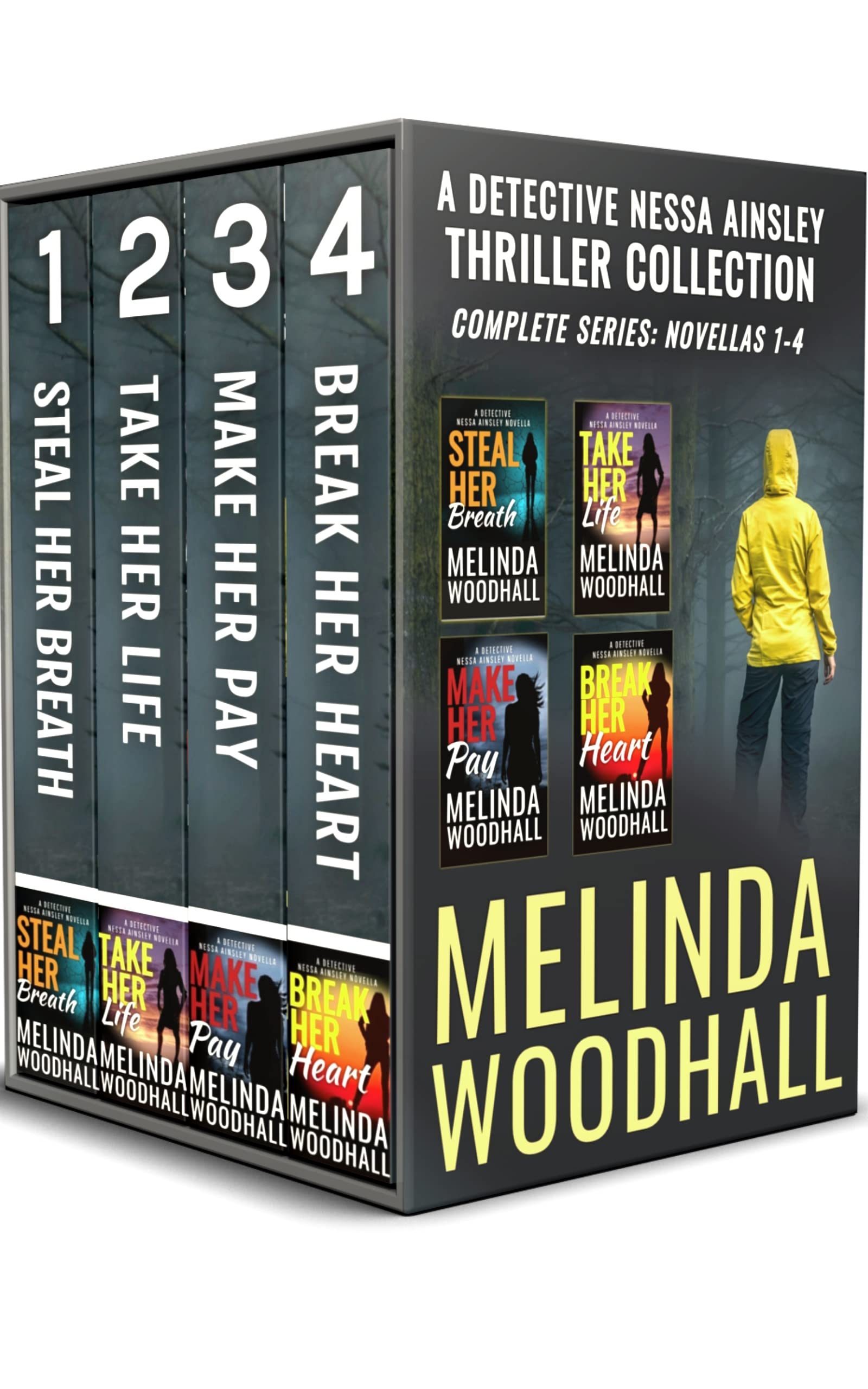 A Detective Nessa Ainsley Thriller Collection: Complete Series (Novellas 1-4)
