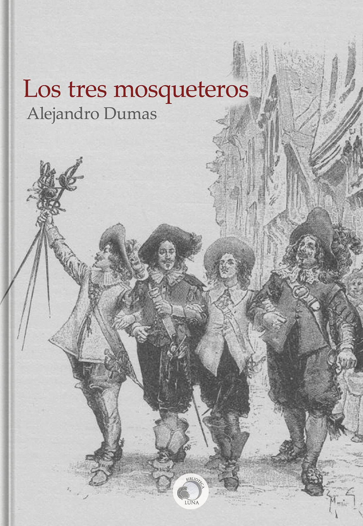 Los tres mosqueteros book cover