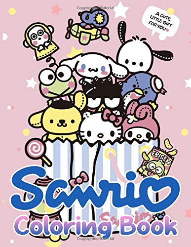 Sanrio Coloring Book: Unofficial High Quality Sanrio Coloring Books For ...