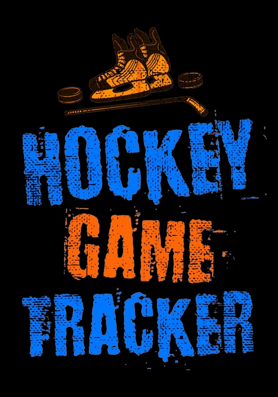 Hockey Game Tracker Hockey Journal Personal Stats Notebook Gift 110