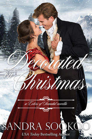 Decorated in Christmas book cover