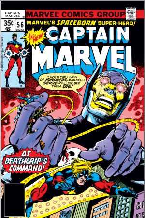 Captain Marvel #56 book cover