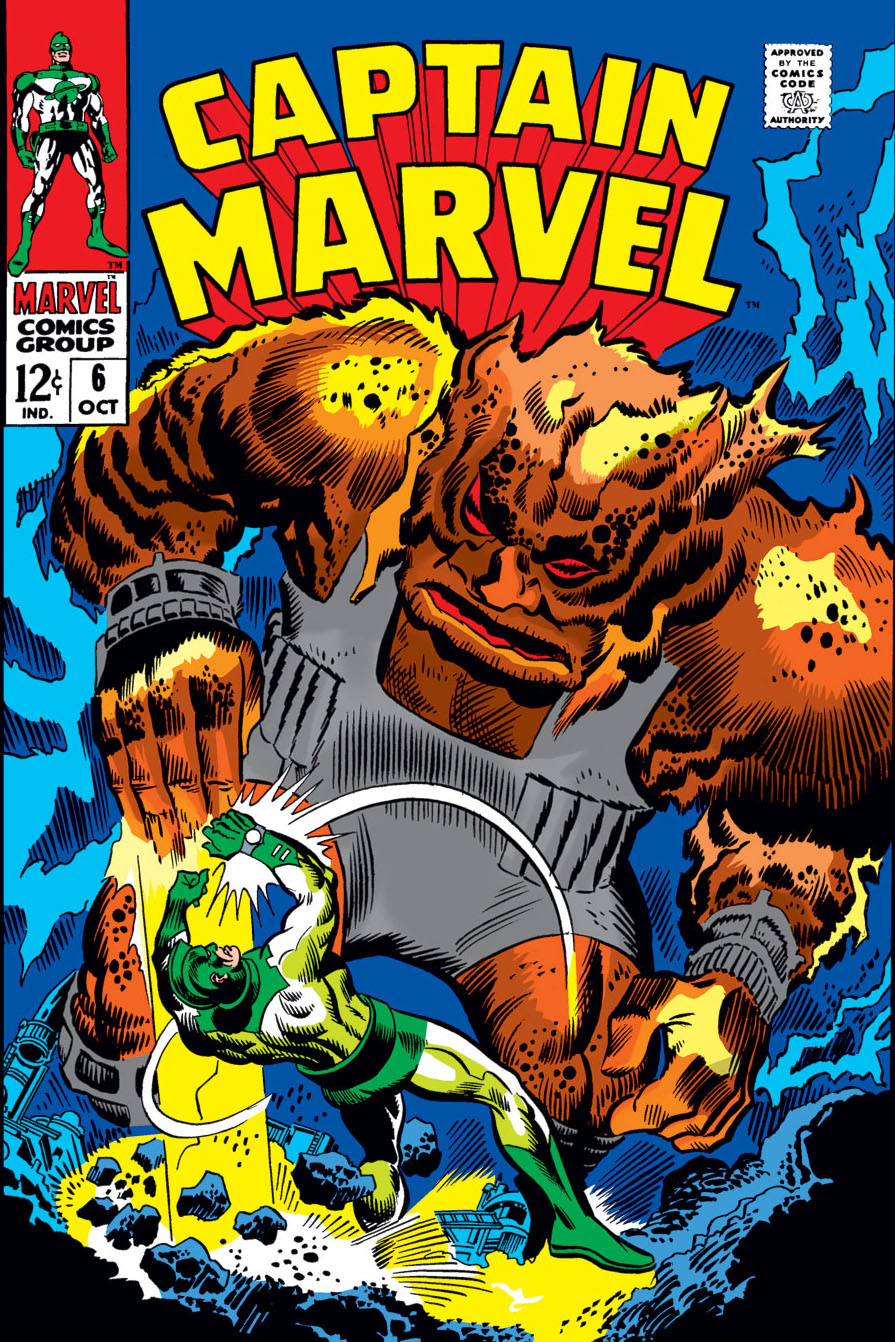 Captain Marvel #6 book cover