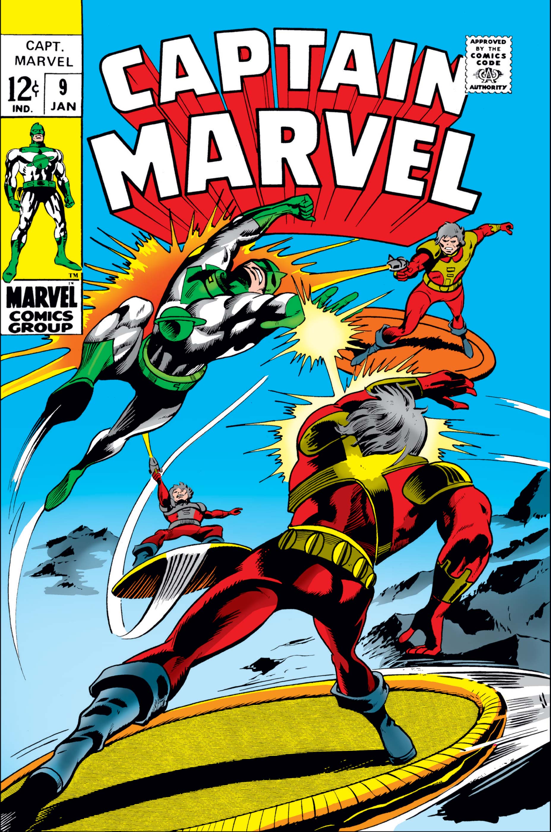 Captain Marvel #9 book cover