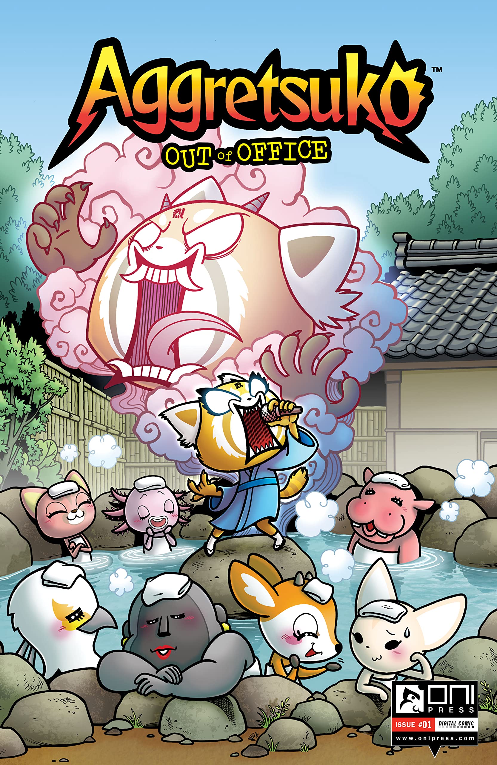 Aggetsuko: Out of office book cover 1