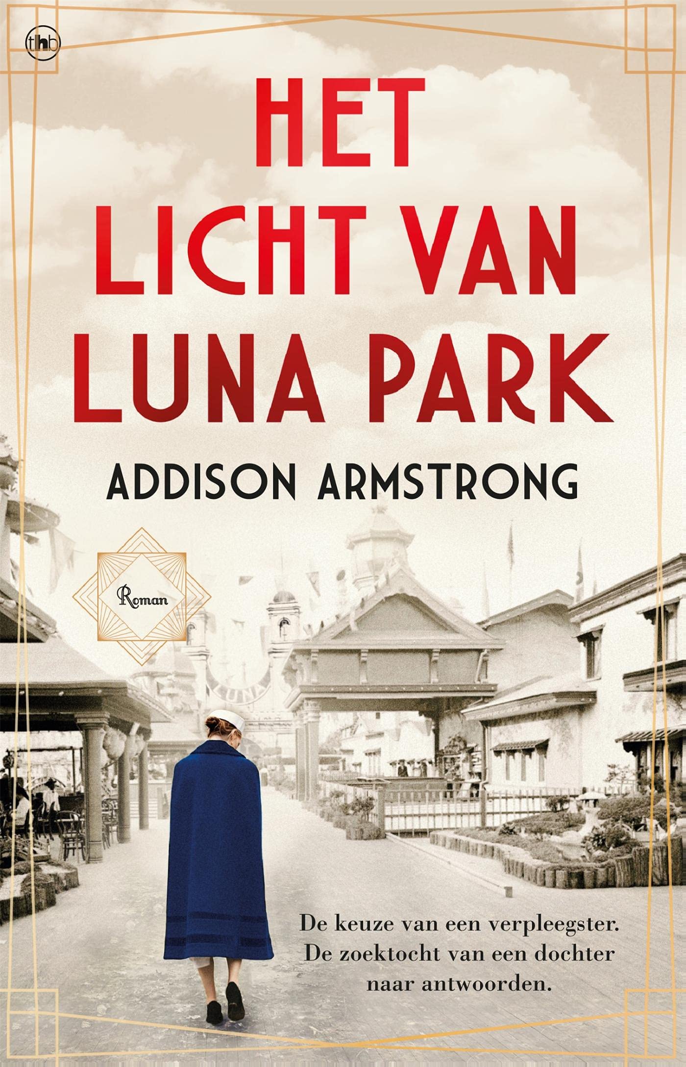 Boek omslag van Het licht van Luna Park van Addison Armstrong