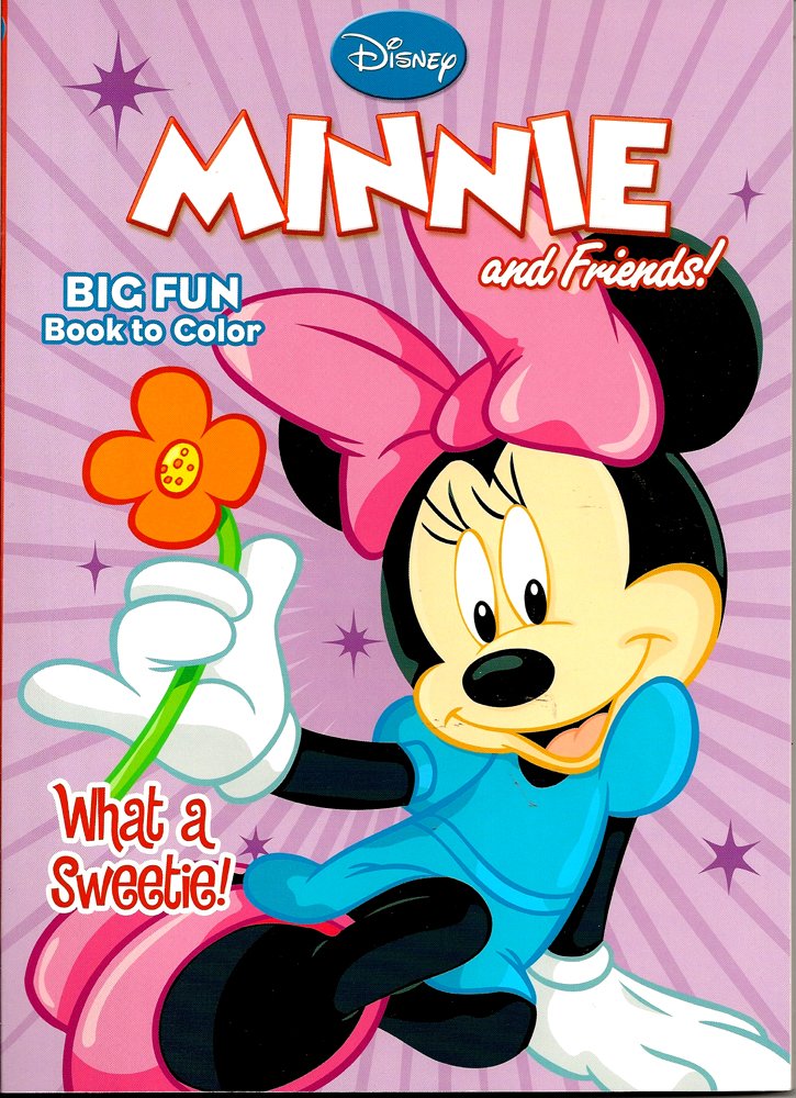 Disney Minnie Mouse Big Fun Book to Color ~ Smiles All Around! by Walt Disney Company | Goodreads