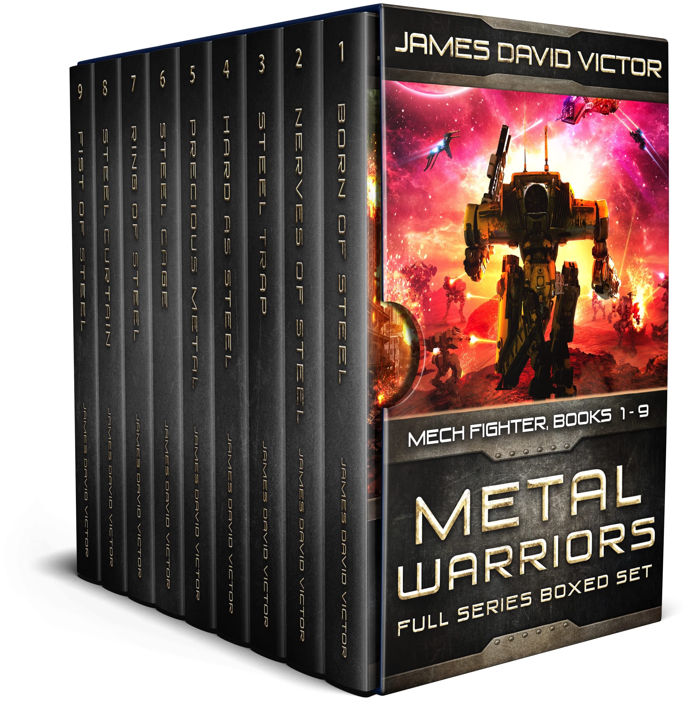 Metal Warriors Complete Series Boxed Set: Mech Fighter, Books 1 - 9